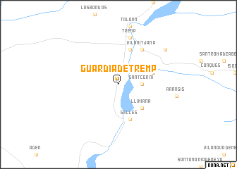 map of Guardia de Tremp