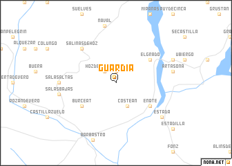 map of Guardia