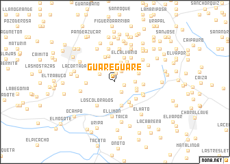 map of Guareguare