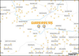 map of Guareiras