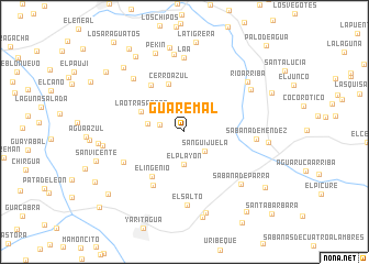 map of Guaremal