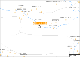map of Guarenas