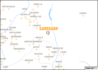 map of Guarguar