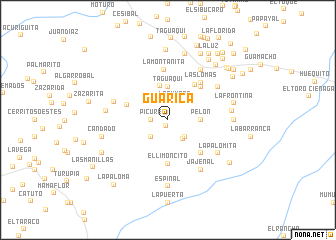 map of Guarica