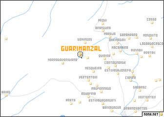 map of Guarimanzal