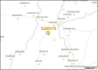 map of Guarito