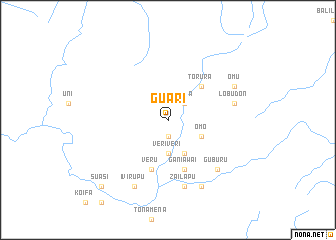 map of Guari