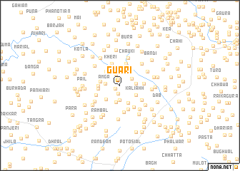 map of Guāri