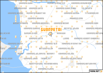 map of Guar Petai