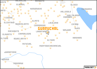 map of Guaruchal