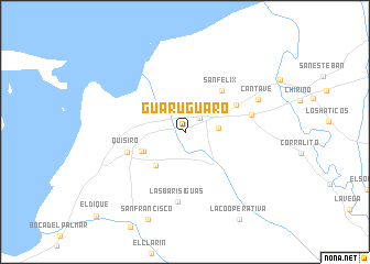 map of Guaruguaro