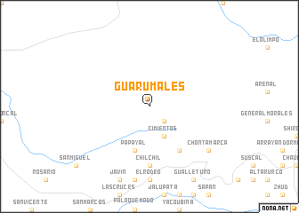 map of Guarumales