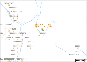 map of Guarumal