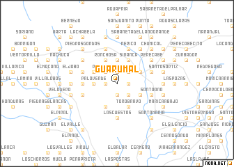 map of Guarumal