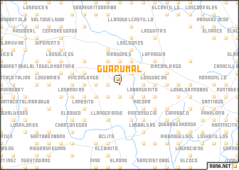 map of Guarumal