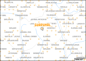 map of Guarumal