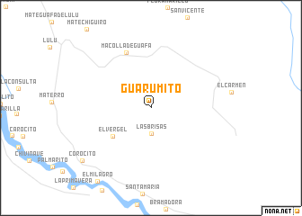 map of Guarumito