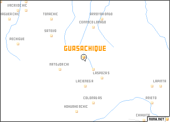 map of Guasachique