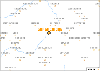 map of Guasachique