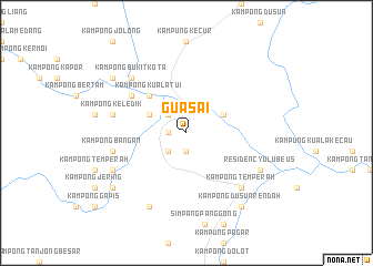 map of Gua Sai