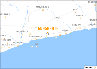 map of Guasapata