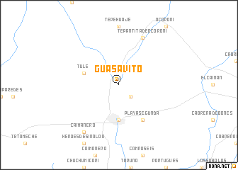 map of Guasavito