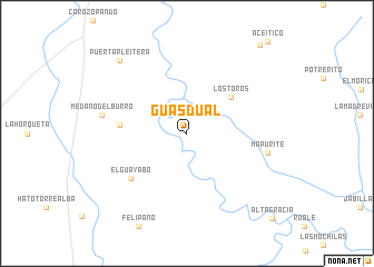 map of Guasdual