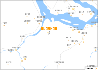 map of Guashan