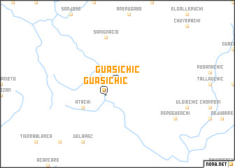 map of Guasichic