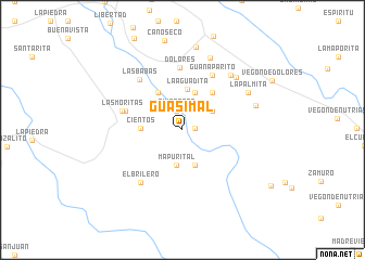 map of Guasimal