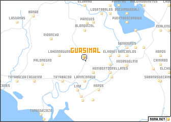 map of Guasimal