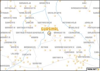 map of Guasimal