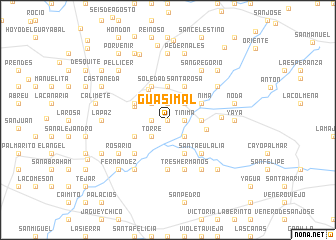 map of Guasimal