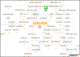 map of Guasinga