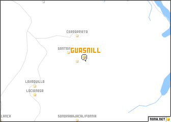 map of Guasnill