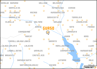 map of Guaso