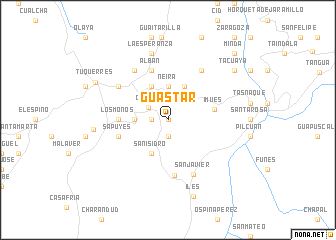 map of Guastar