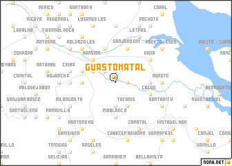 map of Guastomatal