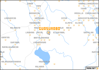 map of Guasumabo