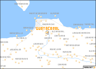 map of Guatacaral