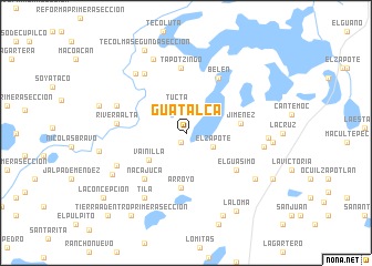 map of Guatalca