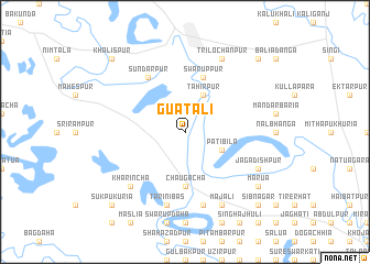 map of Guātali