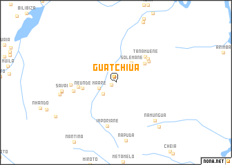 map of Guatchiua