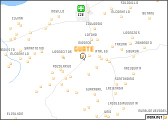 map of Guate