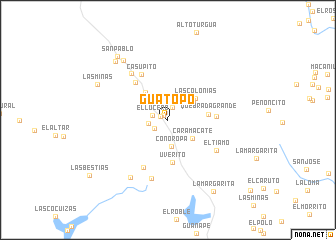 map of Guatopo