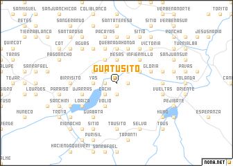 map of Guatusito