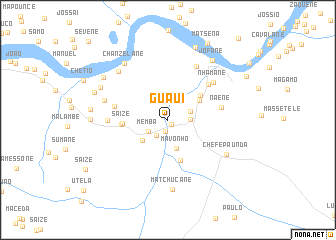 map of Guaúi