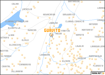 map of Guavito