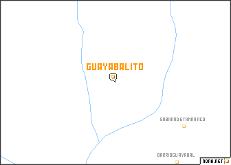 map of Guayabalito