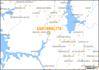 map of Guayabalito